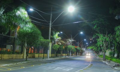 Ampliado número de vias e praças com iluminação de LED