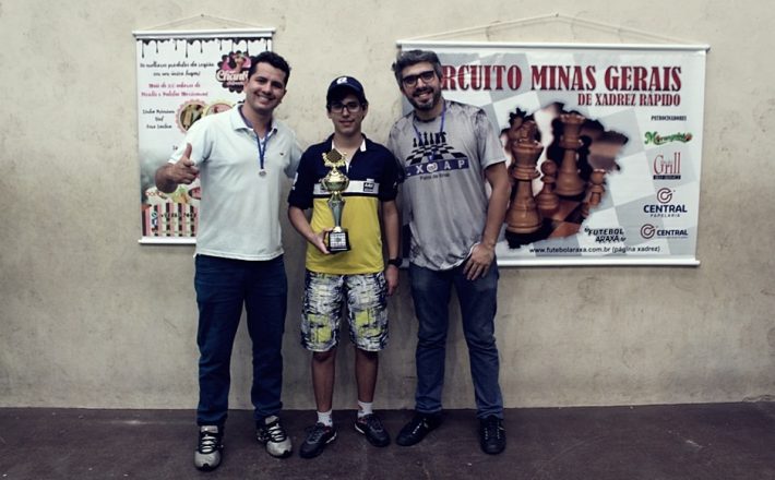 Araxaense Vitor Frois conquista a III Etapa do Circuito Minas Gerais de Xadrez Rápido 2017