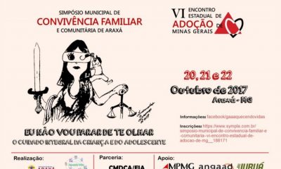 Direitos e promoção da adoção de crianças e adolescentes são temas de eventos em Araxá