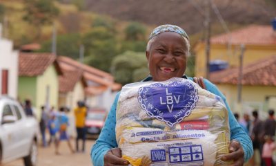 Campanha da LBV arrecada doações de alimentos não perecíveis