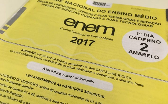 Tema da redação do Enem 2017 surpreende professores