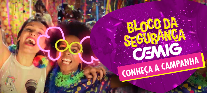 Cemig e Blocos de Carnaval de BH promovem a conscientização por meio de músicas
