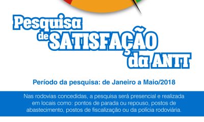 Pesquisa de satisfação da ANTT começa a ser aplicada nas rodovias