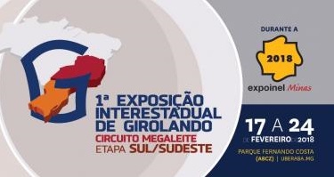 Começam a chegar os animais da 1° Exposição Interestadual de Girolando