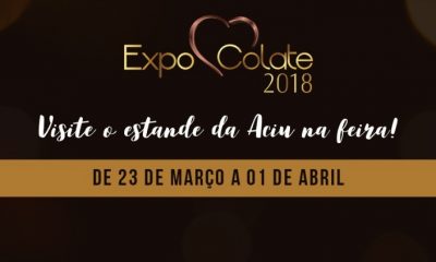 Aciu participa da Expocolate 2018 e realiza palestra gratuita durante a feira
