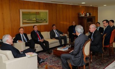 Paulo Piau se reúne com presidente Michel Temer 