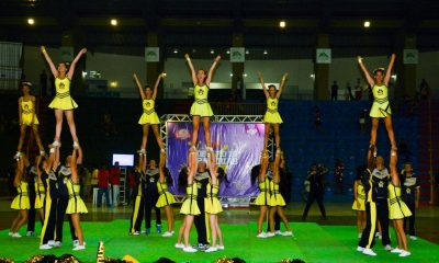 Cheerleaders se apresentam no primeiro dia da CIA