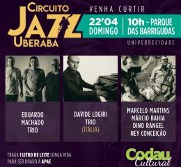 Codau Cultural recebe o “Circuito Jazz” neste domingo nas Barrigudas