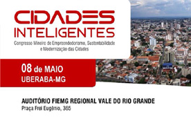 Uberaba sedia congresso Cidades Inteligentes na próxima terça-feira