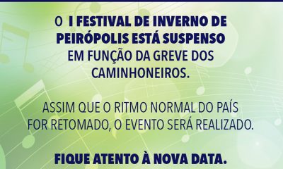 Festival de Inverno de Peirópolis não será realizado neste fim de semana 