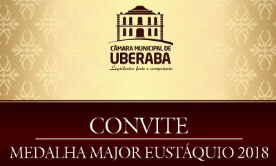 Câmara entrega hoje (28) Medalha Major Eustáquio a personalidades de Uberaba