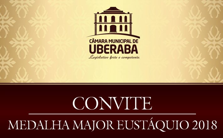 Câmara entrega hoje (28) Medalha Major Eustáquio a personalidades de Uberaba