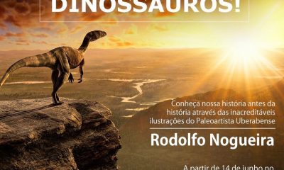 Jurassic World chega com exposição no Shopping Uberaba