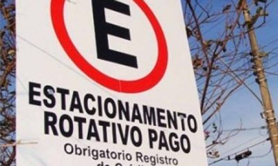 Estacionamento rotativo passa a ter 15 minutos de tolerância