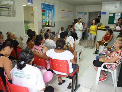 Atenção Básica realiza palestras educativas nas UBS visando a promoção da saúde