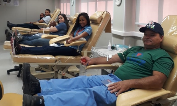 Colaboradores da ABCZ realizam mutirão de doação de sangue