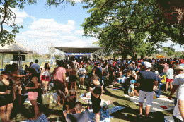 “Samba no Parque” levou 3 mil pessoas ao Parque das Barrigudas