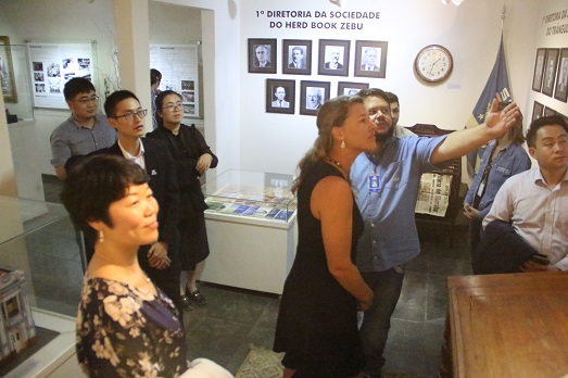 Executivos chineses visitam a ABCZ