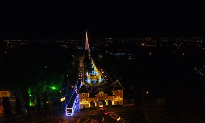Natal no Parque será aberto nesta terça-feira com um milhão de lâmpadas