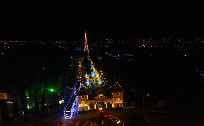 Natal no Parque será aberto nesta terça-feira com um milhão de lâmpadas