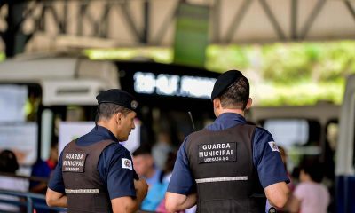 Guarda Municipal apreende adolescentes acusados de atearem fogo em estação do BRT/Vetor