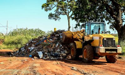 Mais de 200 toneladas de descarte irregular já foram recolhidas este ano em Uberaba
