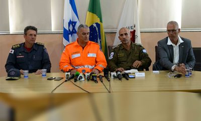 Corpo de Bombeiros Militar de Minas Gerais e exército de Israel ressaltam trabalho integrado em Brumadinho