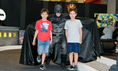 Parque do Batman movimenta férias do Shopping Uberaba