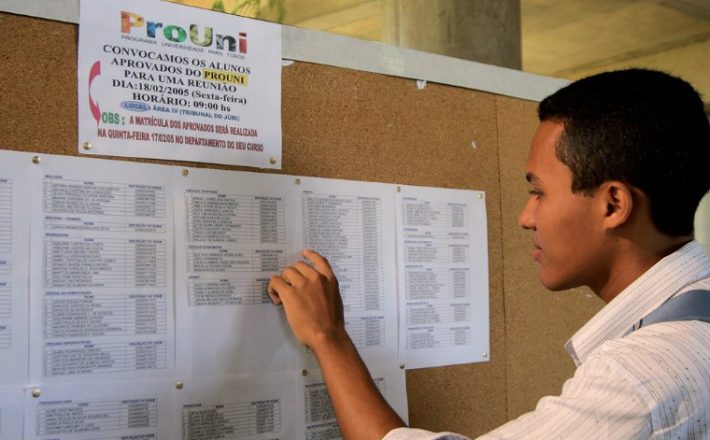 Prouni divulga resultado da 1ª chamada nesta quarta (6)
