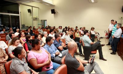 Presidente Marão reúne servidores e fala sobre as perspectivas de sua gestão