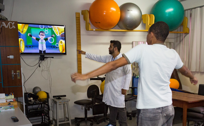 Jogo virtual auxilia no tratamento pós AVC