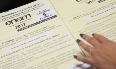 Provas do Enem terão mudanças para economizar papel e recursos