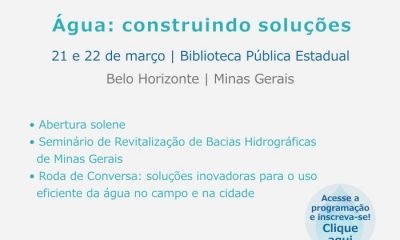 Semana da Água debate gestão sustentável dos recursos hídricos