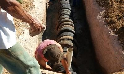 Construção de fossas sépticas beneficia famílias na Zona da Mata