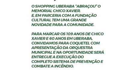 Apresentação cultural da Orquestra Municipal de Uberaba