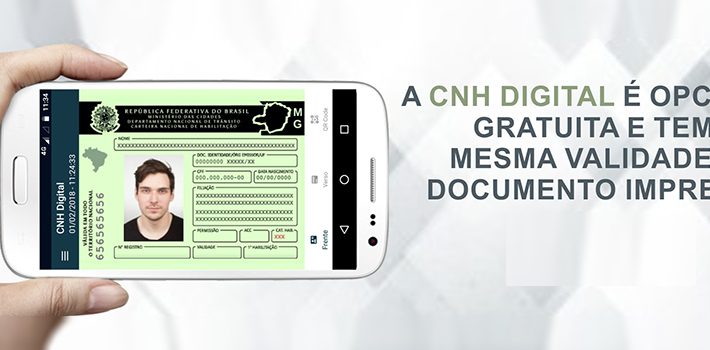 Mais de 161 mil condutores mineiros já possuem CNH Digital