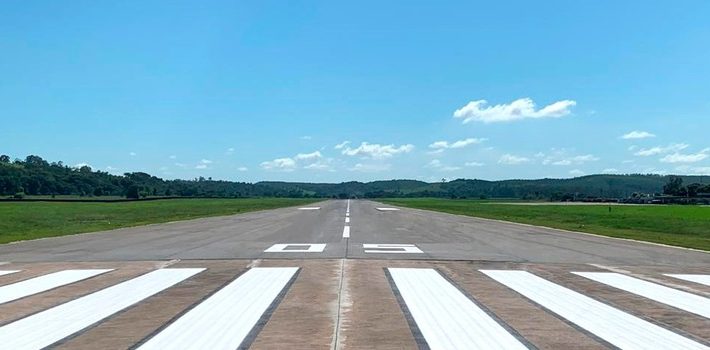 Obras no Aeroporto do Vale do Aço são concluídas antes do prazo