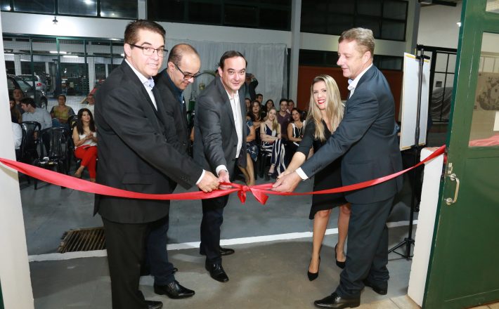 Presidente da Fiemg inaugura Escola de Marcenaria no Senai em Uberaba