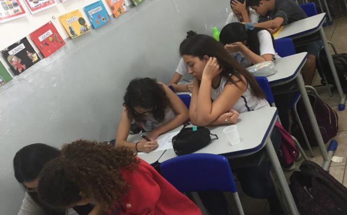 Estudantes da rede estadual se preparam para a Olimpíada de Matemática