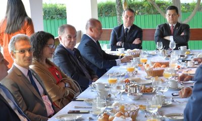 Romeu Zema participa de encontro com Bolsonaro