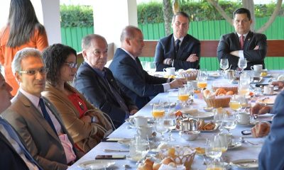 Romeu Zema participa de encontro com Bolsonaro