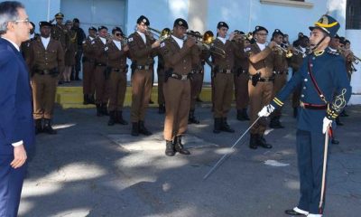 Romeu Zema participa da solenidade de 244º aniversário da Polícia Militar de Minas Gerais