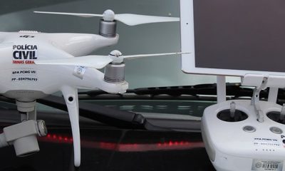 Polícia Civil recebe drone de última geração para atuação qualificada