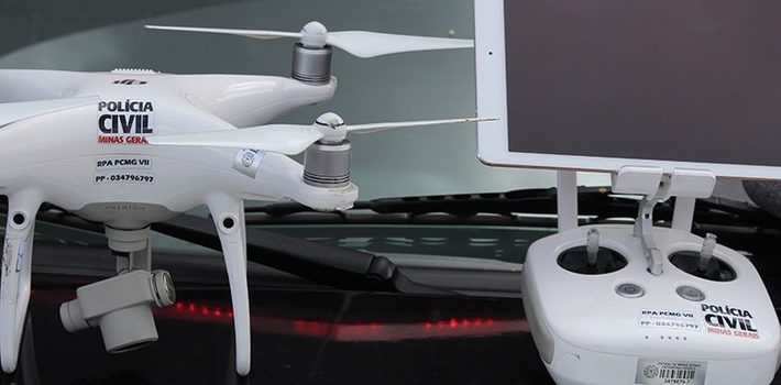 Polícia Civil recebe drone de última geração para atuação qualificada