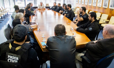 Presidente da ABCZ recebe delegados e equipe da Polícia Civil, reconhecendo trabalho do grupo
