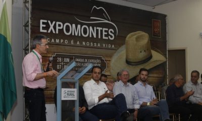 Governador cumpre agenda em Montes Claros e participa da abertura da principal feira agropecuária da região