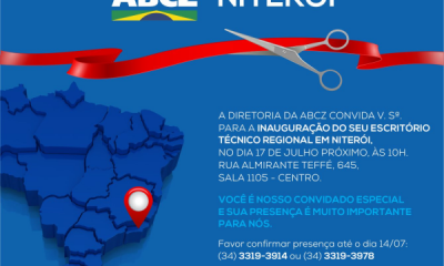 ABCZ convida associados para inauguração de escritório regional em Niterói (RJ)