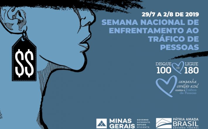 Estado promove ações em campanha contra o Tráfico de Pessoas