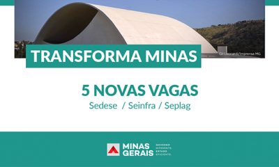 Governo de Minas busca profissionais para cargos de liderança