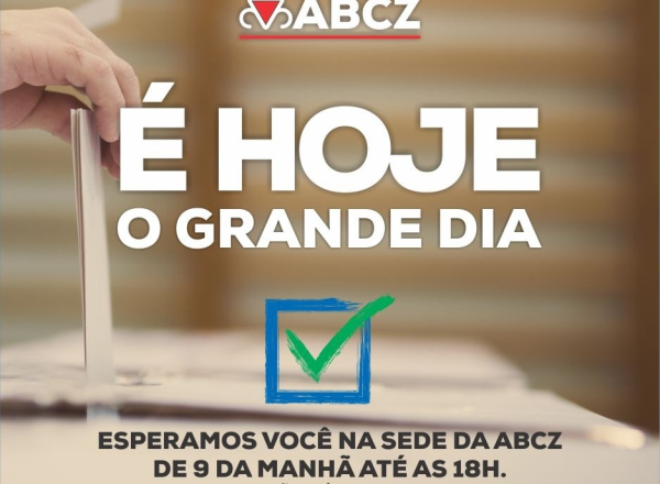 Eleição para escolha de nova diretoria movimenta sede da ABCZ nesta segunda (12)